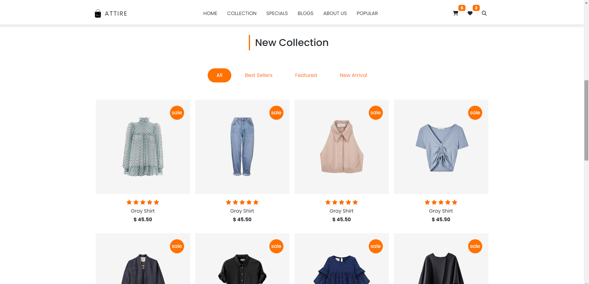 Ecommerce Website